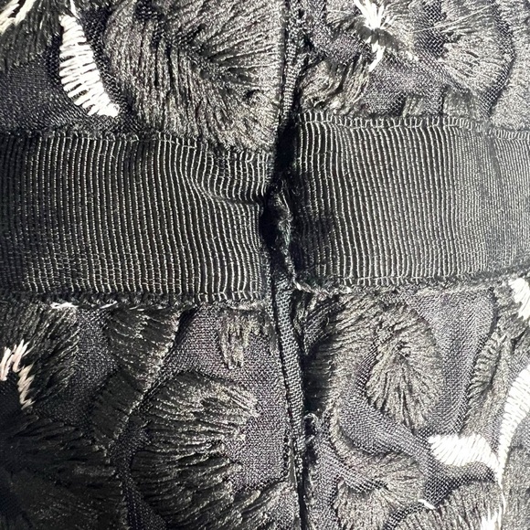 Aidan by Aidan Mattox Lace Embroidered Floral Halter Maxi Gown, US 10 - Picture 11 of 15